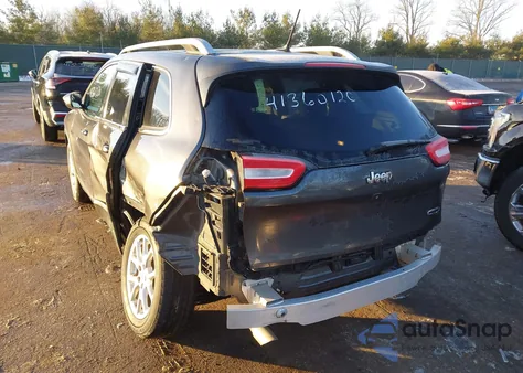 2015 Jeep Cherokee Latitude from USA, damaged, VIN 1C4PJLCB9FW525798